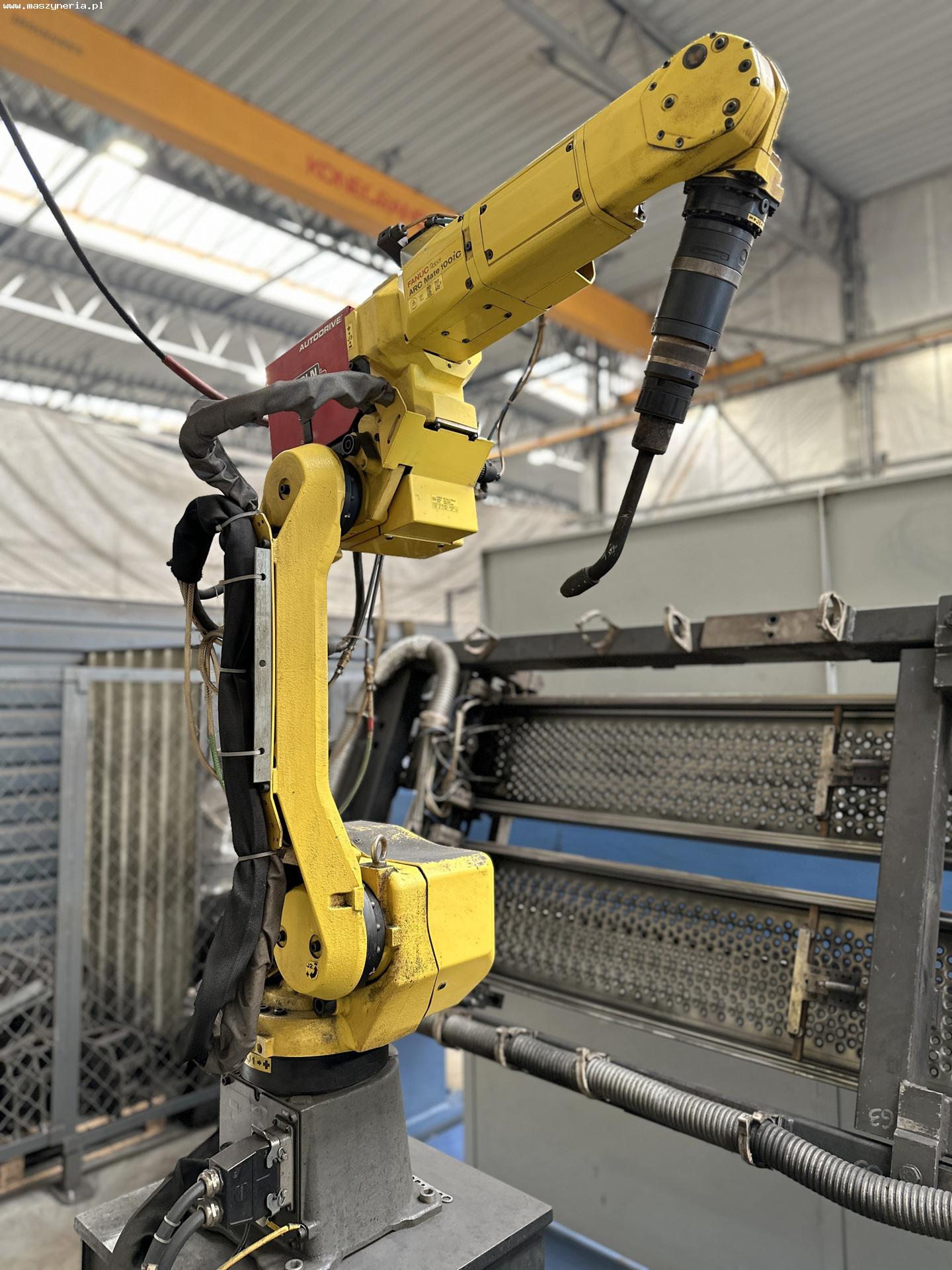 Stazione di saldatura robotica FANUC Arc Mate 100iC in vendita - foto 4